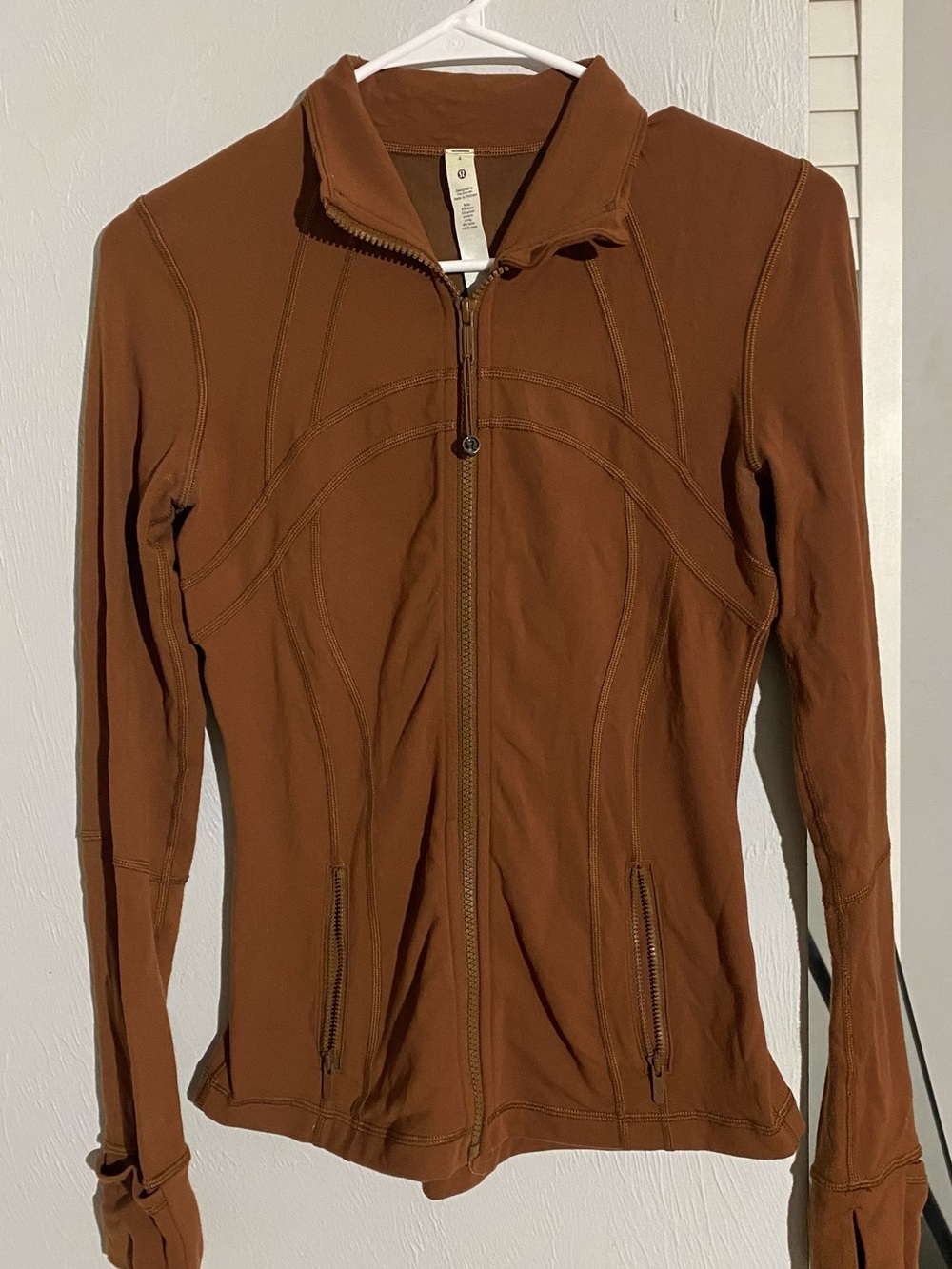 Lululemon jacket in espresso brown